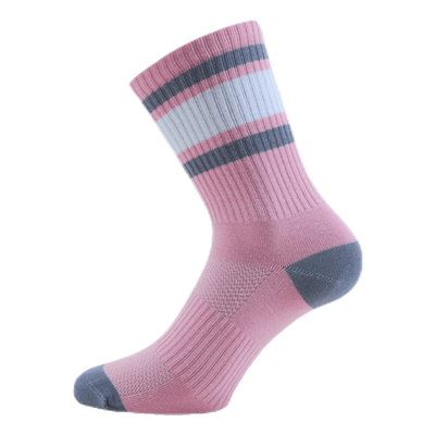 Retro 2-pack Sport Socks Pink/White
