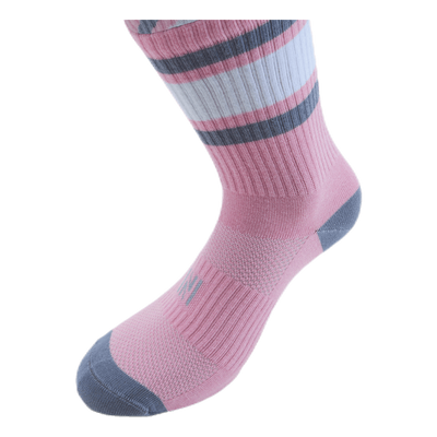 Retro 2-pack Sport Socks Pink/White