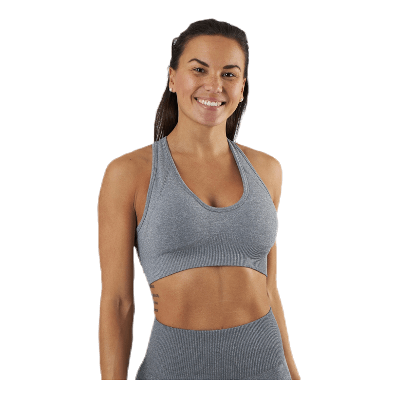 Erica Seamless Sports Bra Grey