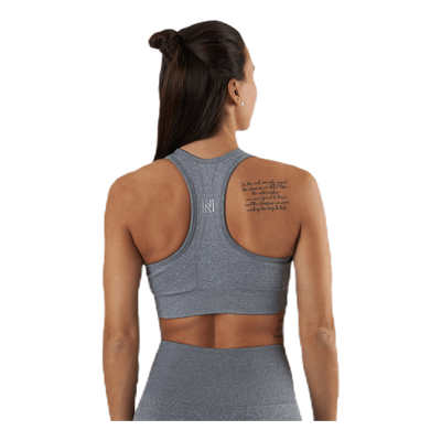 Erica Seamless Sports Bra Grey