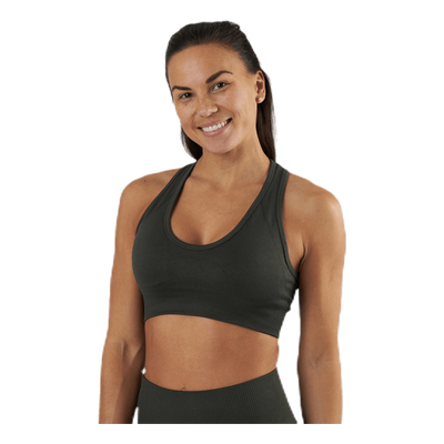 Erica Seamless Sports Bra Green