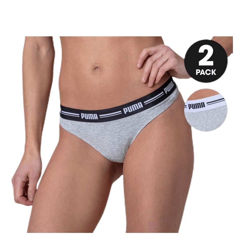 Iconic String 2-Pack Hang Grey