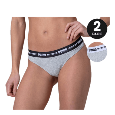 Iconic String 2-Pack Hang Grey