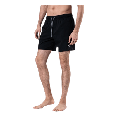 Medium Length Swim Shorts Black