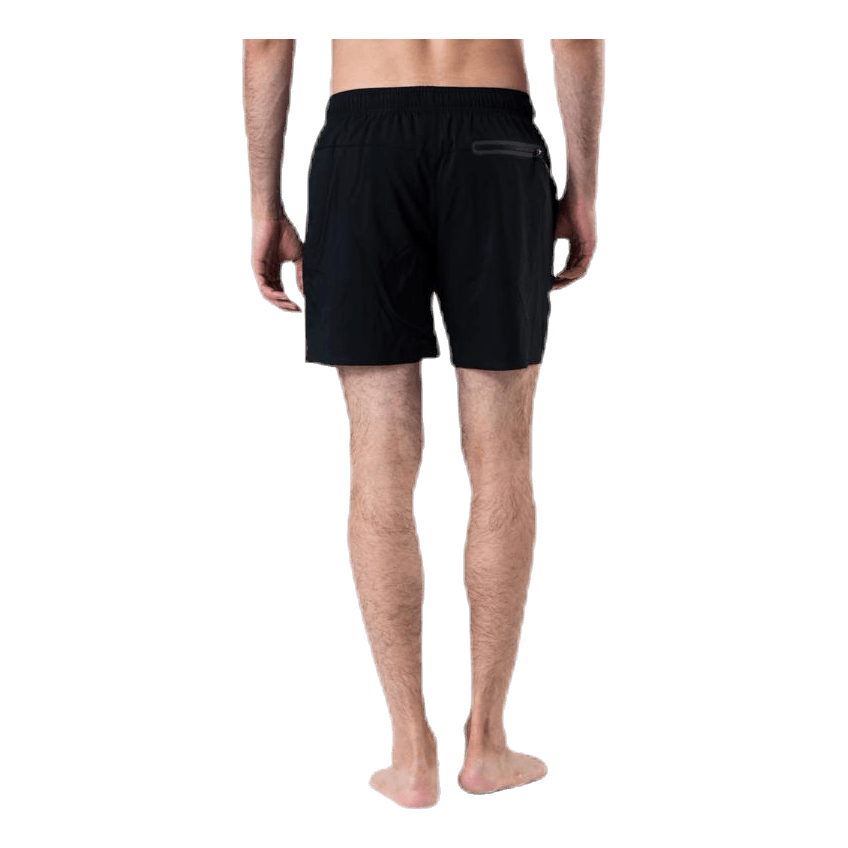 Medium Length Swim Shorts Black