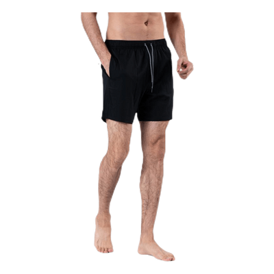 Medium Length Swim Shorts Black