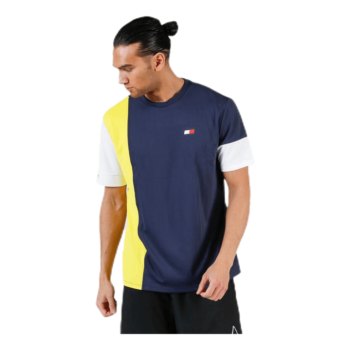 T-Shirt Colourblocked Yellow