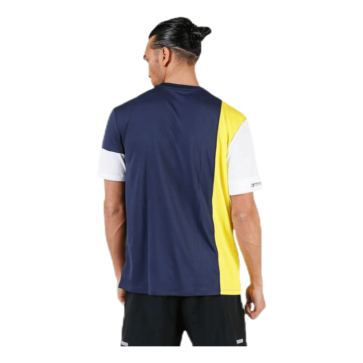 T-Shirt Colourblocked Yellow