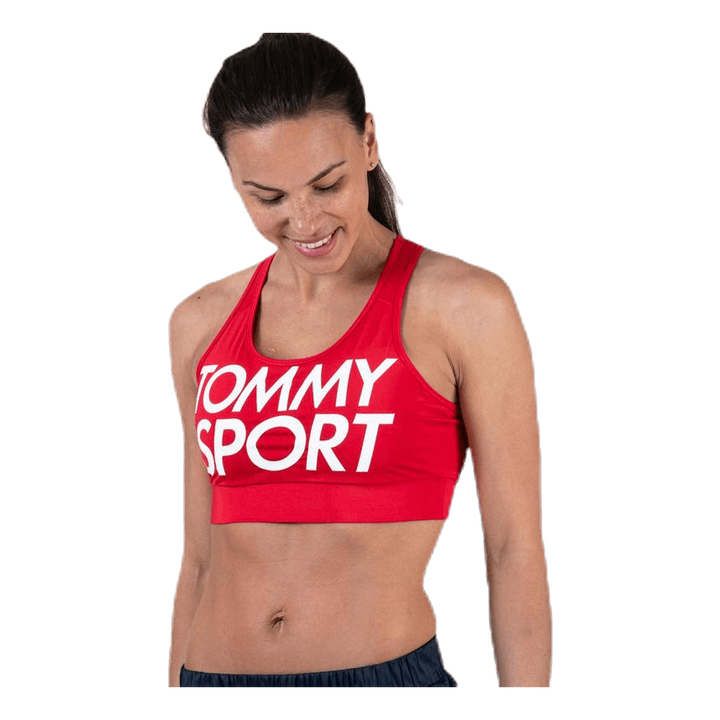 Sports Bra Logo Medium Red