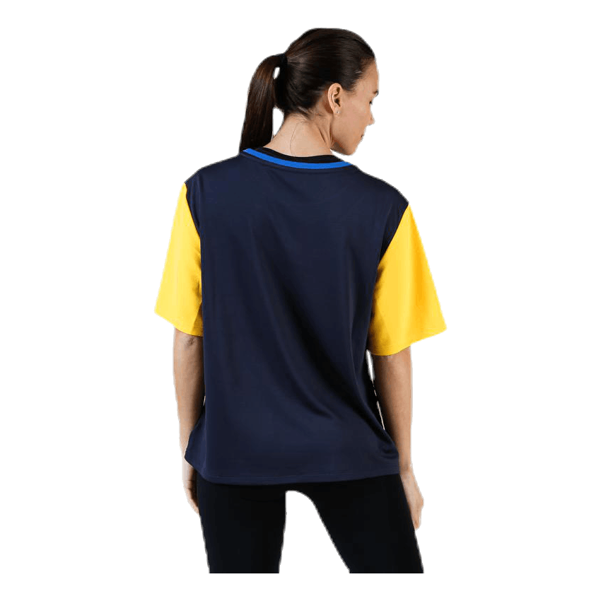 Statement Colourblock T-Shirt Red