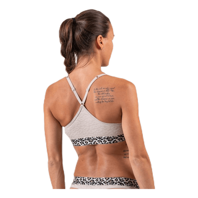Unlined Bralette Brown