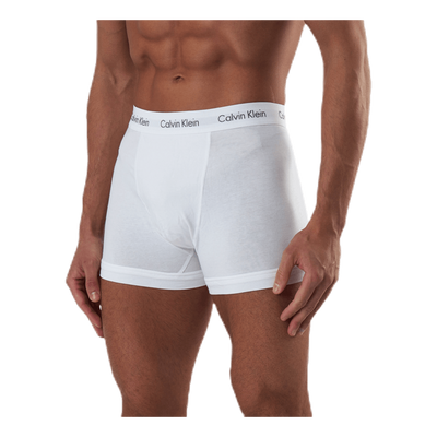 Cotton Stretch Trunk 3Pk White
