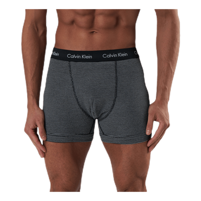 Cotton Stretch Trunk 3Pk White