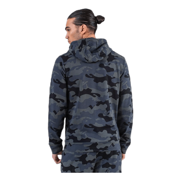 Full Zip Hooded Jacket Black