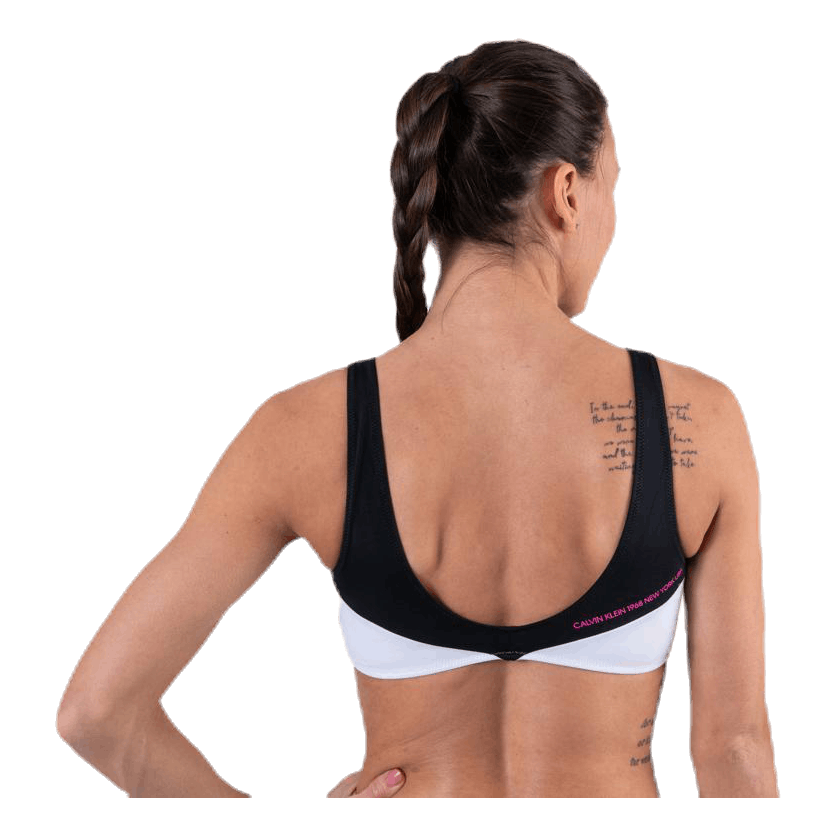 Ck Blocking Bralette Black