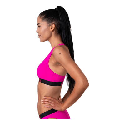 Intense Power Zip Bralette Pink