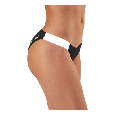 Ck Blocking Cheeky Bikini Black/Yellow
