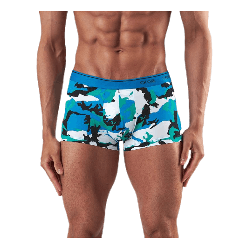 Ck One Low Rise Trunk Blue/Patterned