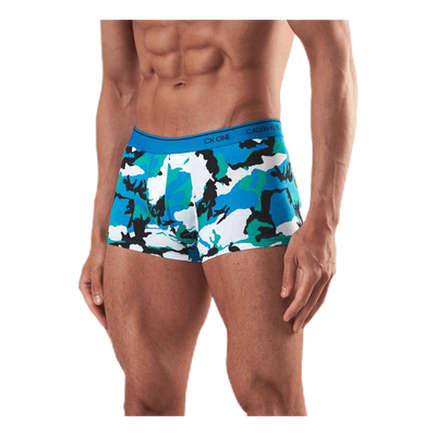 Ck One Low Rise Trunk Blue/Patterned