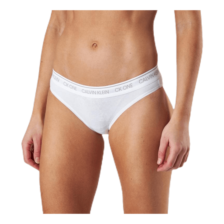 Ck One Cotton Bikini Brief White
