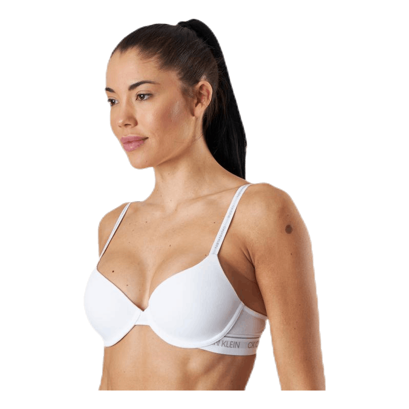 Ck One Cotton Lightly Lined Demi White