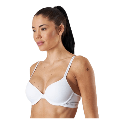 Ck One Cotton Lightly Lined Demi White