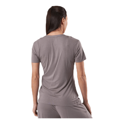 Sophisticated Modal S/S V-Neck Beige