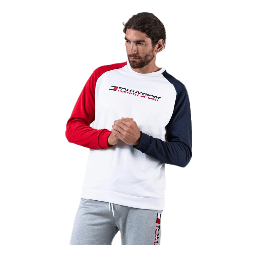 Knit Crew Sweat White