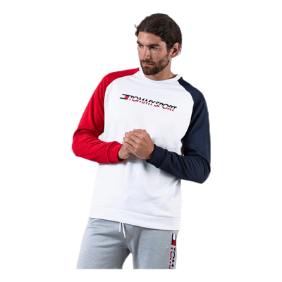 Knit Crew Sweat White