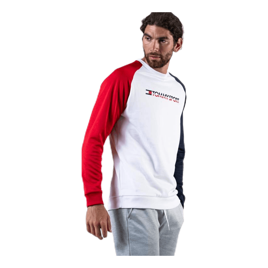 Knit Crew Sweat White