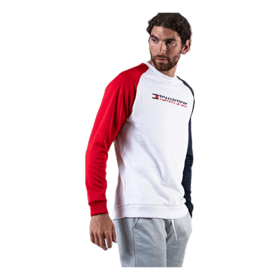 Knit Crew Sweat White