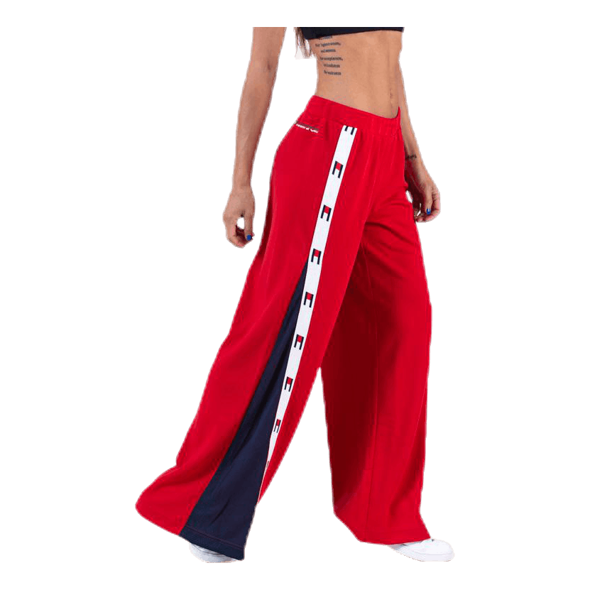 Flag Tape  Pant Flare Red