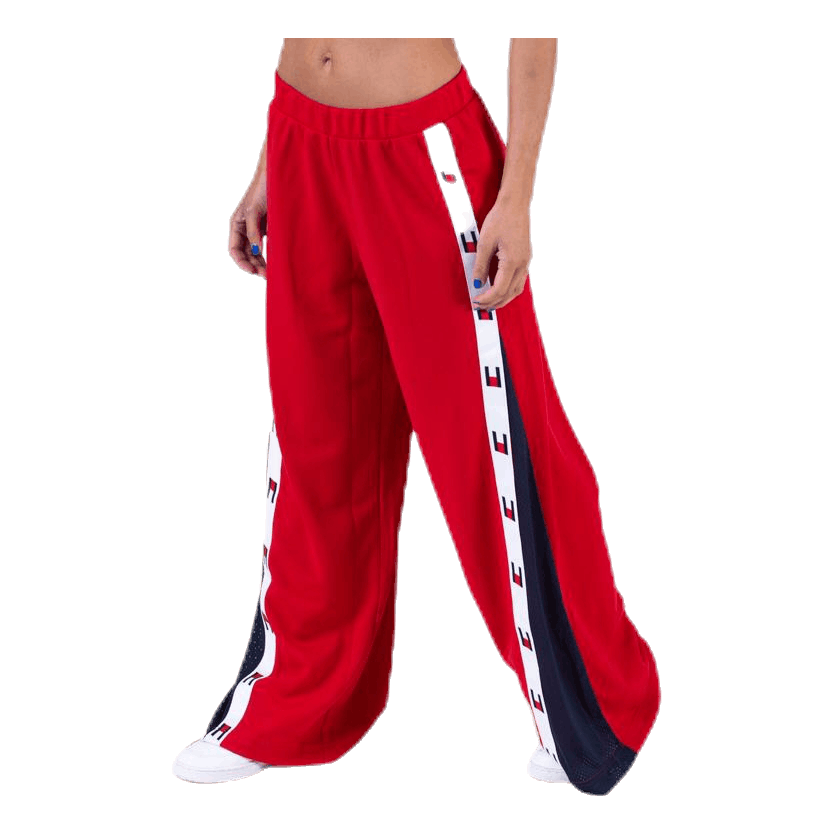 Flag Tape  Pant Flare Red