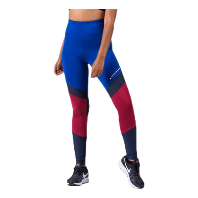 Blocked Legging Full Length Blue
