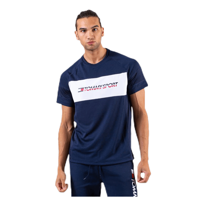 Performance Mesh Tee Blue