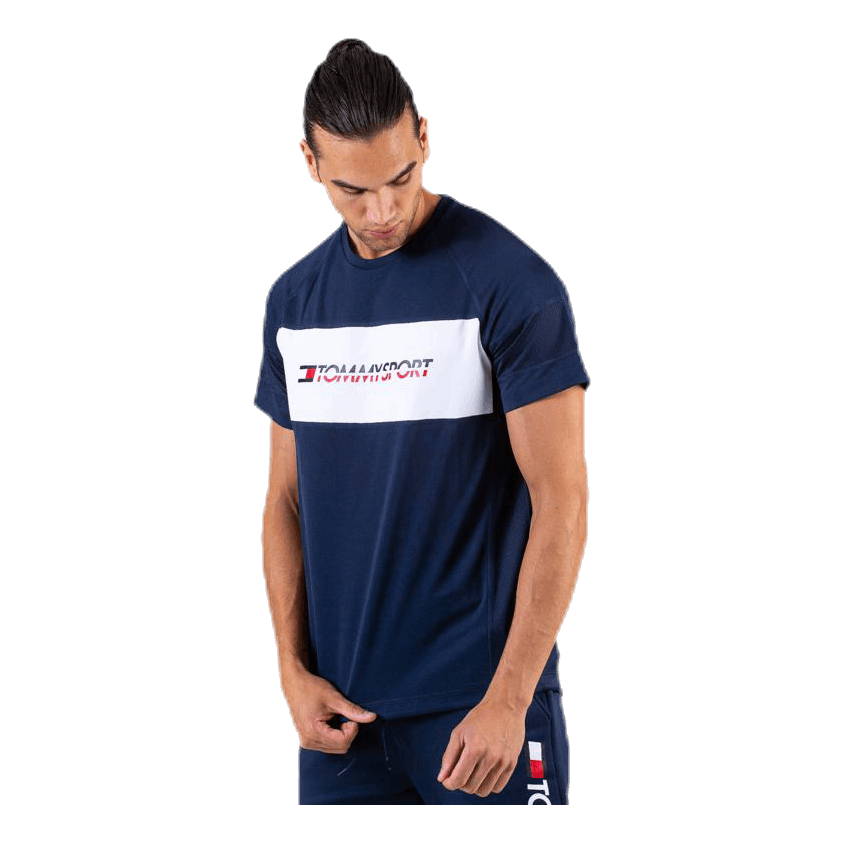 Performance Mesh Tee Blue