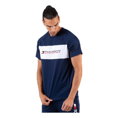 Performance Mesh Tee Blue