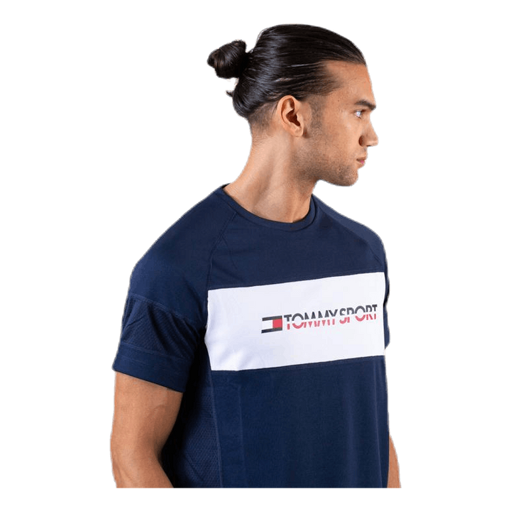 Performance Mesh Tee Blue