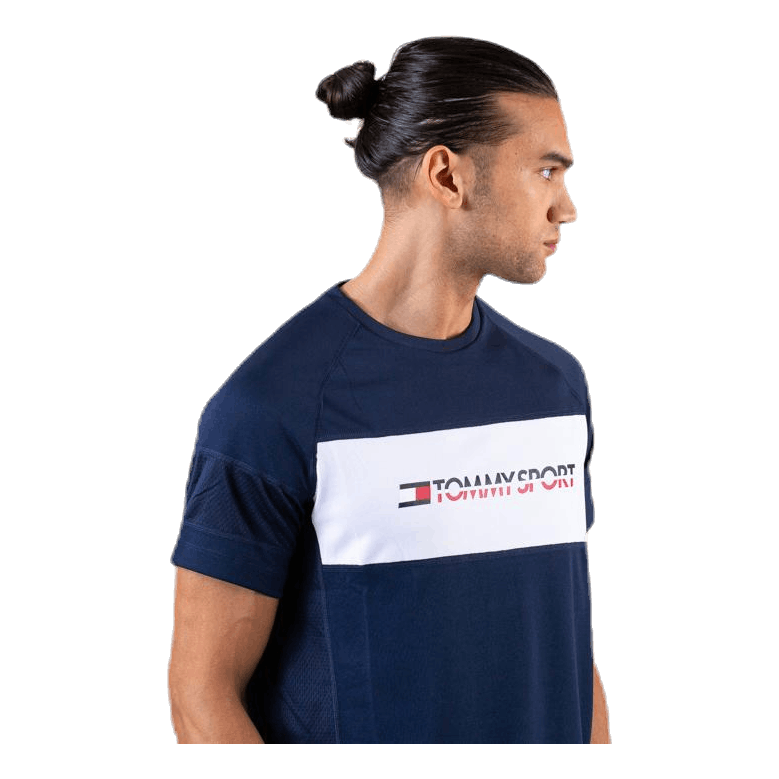Performance Mesh Tee Blue