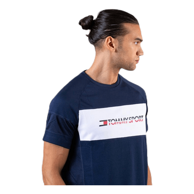 Performance Mesh Tee Blue