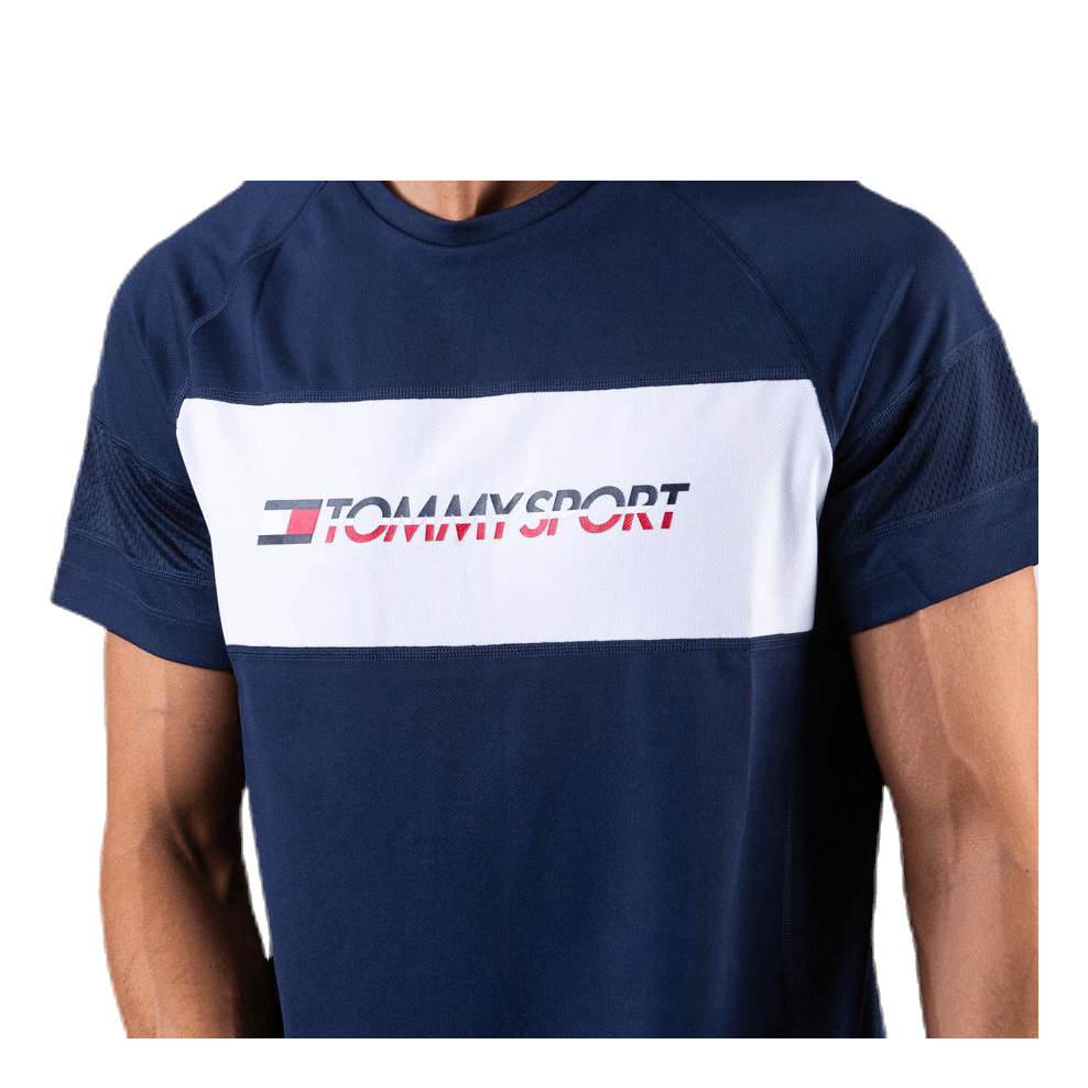 Performance Mesh Tee Blue