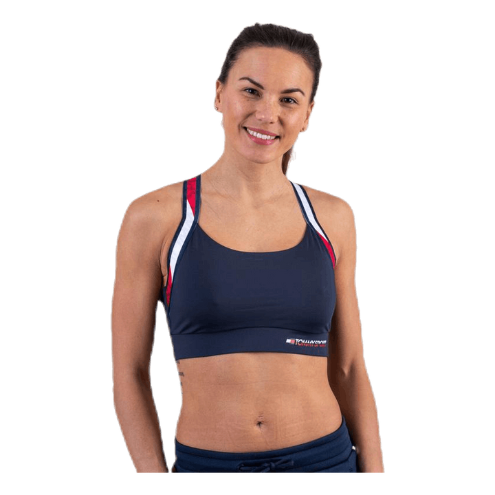 Tape Bra Medium Impact Blue