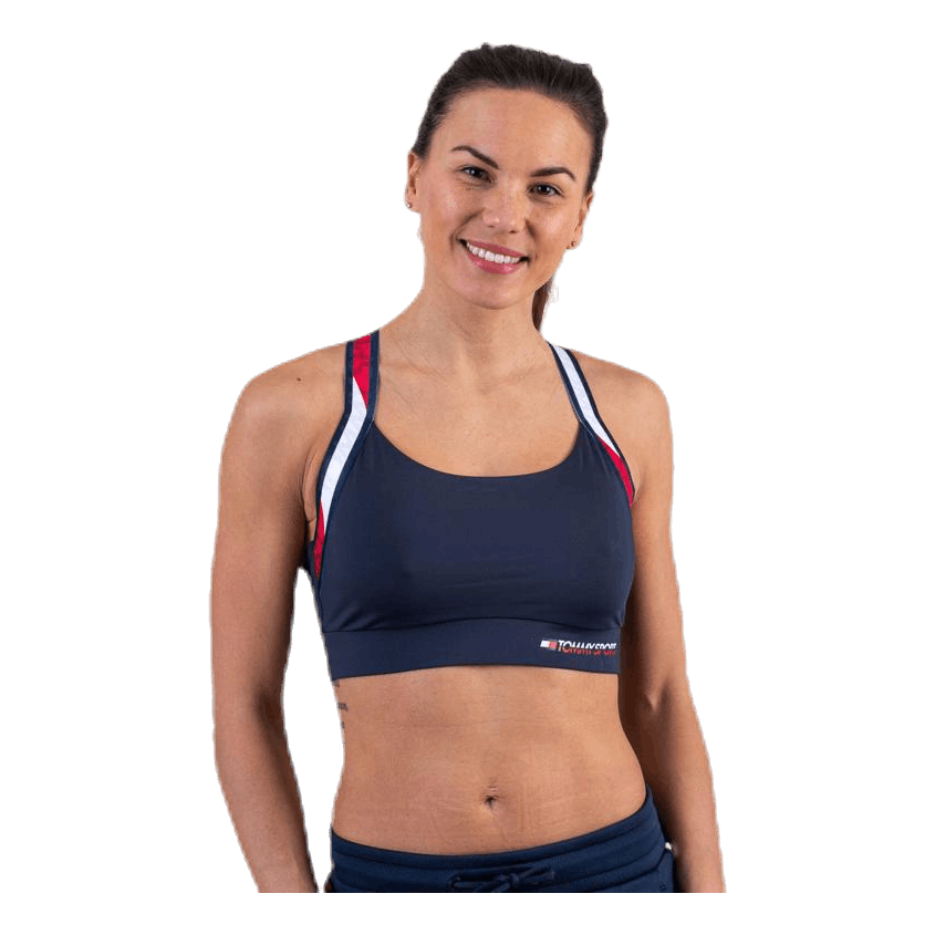 Tape Bra Medium Impact Blue