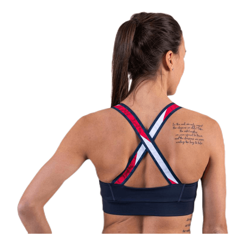 Tape Bra Medium Impact Blue