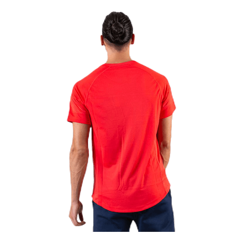 Performance Mesh Tee Red