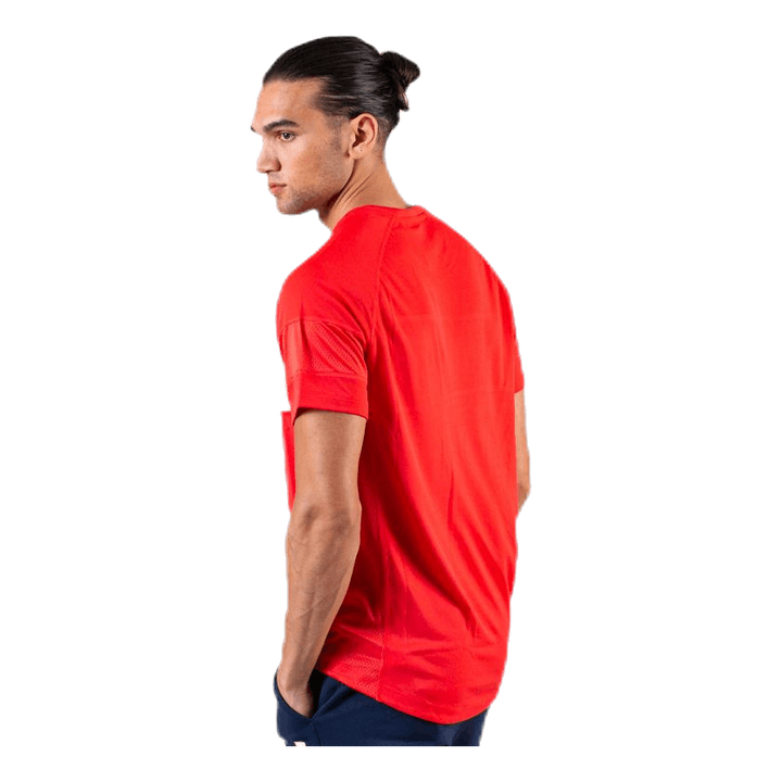 Performance Mesh Tee Red