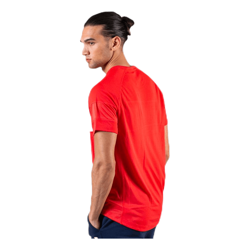 Performance Mesh Tee Red