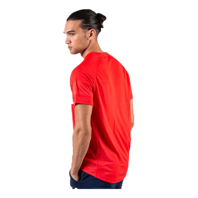 Performance Mesh Tee Red