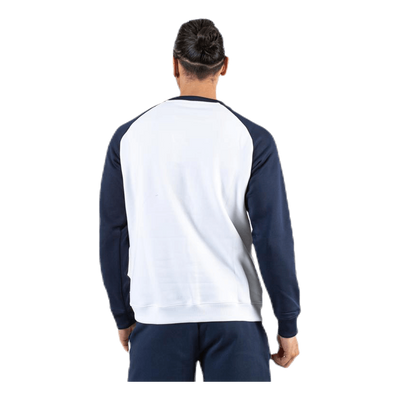 Fleece Tape Crew White