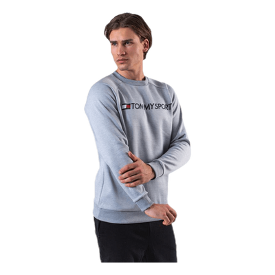Fleece Logo Crew Neck Grey